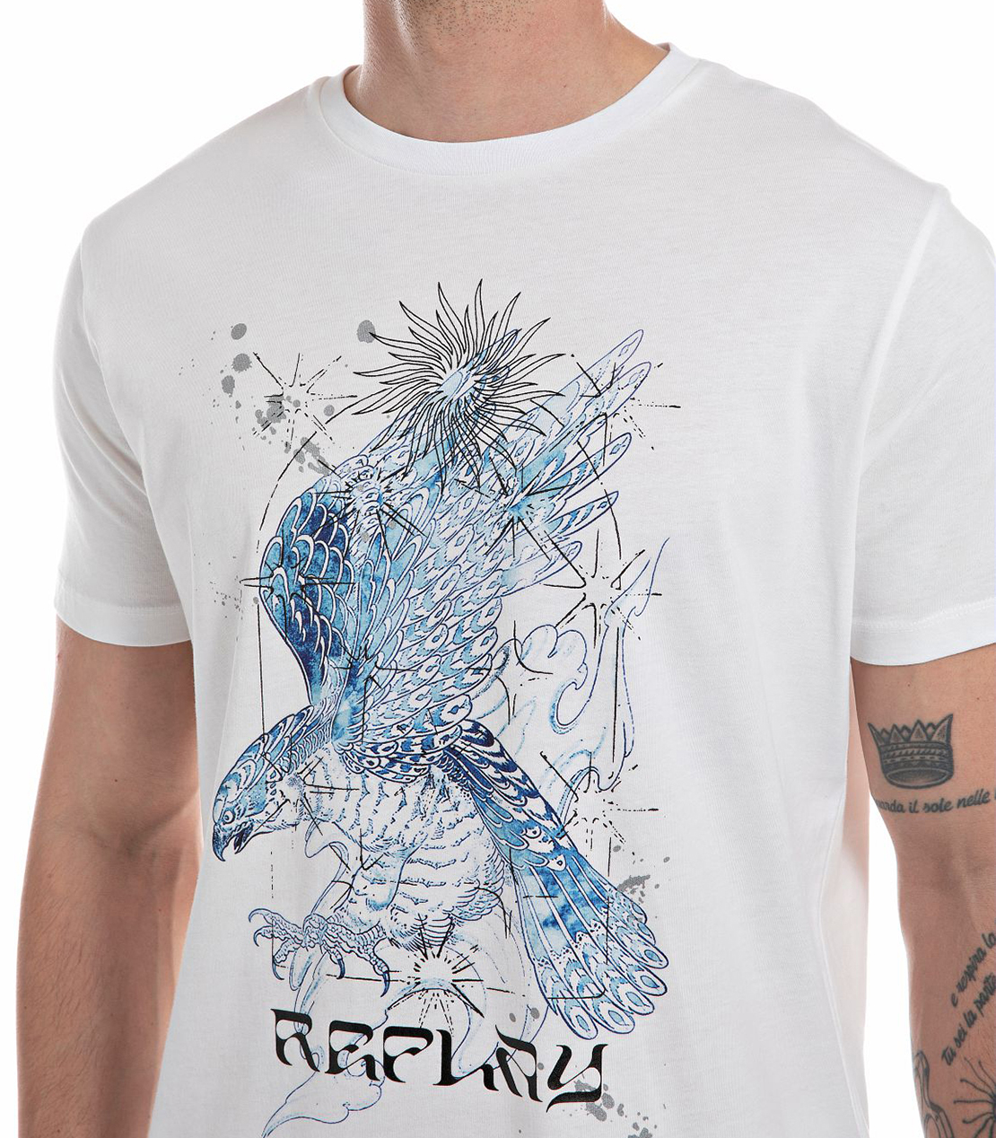 オーガニックコットンプリントT 詳細画像 ホワイト 4